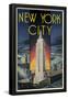 New York City Empire State Building-null-Framed Poster