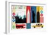 New York City Experience-Mo Mullan-Framed Art Print