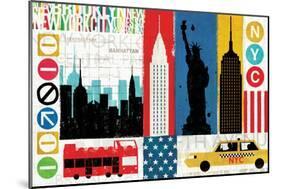 New York City Experience-Mo Mullan-Mounted Art Print