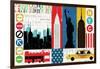 New York City Experience-Mo Mullan-Framed Art Print