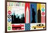 New York City Experience-Mo Mullan-Framed Art Print