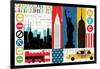 New York City Experience-Mo Mullan-Framed Art Print