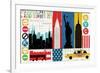 New York City Experience-Mo Mullan-Framed Art Print