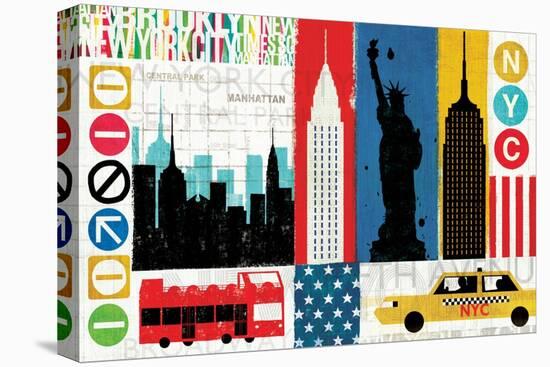 New York City Experience-Mo Mullan-Stretched Canvas