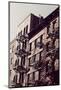 New York City Fire Escapes 02-Rikard Martin-Mounted Photographic Print