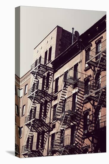 New York City Fire Escapes 02-Rikard Martin-Stretched Canvas