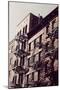 New York City Fire Escapes 02-Rikard Martin-Mounted Photographic Print
