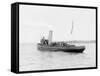 New York City Fireboat-null-Framed Stretched Canvas