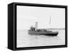 New York City Fireboat-null-Framed Stretched Canvas