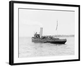 New York City Fireboat-null-Framed Photographic Print