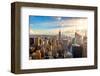 New York City Good Morning-null-Framed Premium Giclee Print