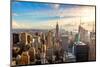 New York City Good Morning-null-Mounted Premium Giclee Print