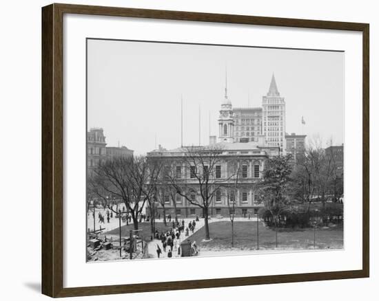 New York City Hall-null-Framed Photographic Print