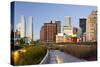 New York City High Line at Night in New York City.-SeanPavonePhoto-Stretched Canvas