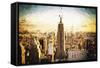 New York City II - In the Style of Oil Painting-Philippe Hugonnard-Framed Stretched Canvas