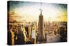 New York City II - In the Style of Oil Painting-Philippe Hugonnard-Stretched Canvas