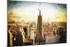 New York City II - In the Style of Oil Painting-Philippe Hugonnard-Mounted Giclee Print