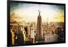 New York City II - In the Style of Oil Painting-Philippe Hugonnard-Framed Giclee Print