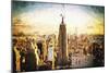 New York City II - In the Style of Oil Painting-Philippe Hugonnard-Mounted Giclee Print