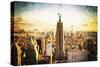 New York City II - In the Style of Oil Painting-Philippe Hugonnard-Stretched Canvas