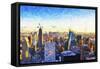 New York City III - In the Style of Oil Painting-Philippe Hugonnard-Framed Stretched Canvas