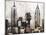 New York City in Silver-Giampaolo Pasi-Mounted Art Print