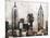 New York City in Silver-Giampaolo Pasi-Mounted Art Print