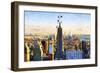 New York City - In the Style of Oil Painting-Philippe Hugonnard-Framed Giclee Print