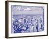 New York City In Winter I In Colour-British Pathe-Framed Giclee Print