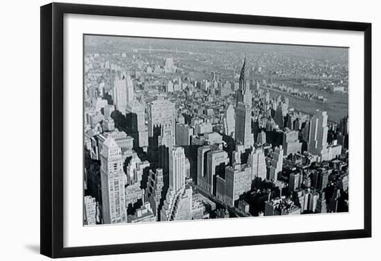 New York City In Winter III-British Pathe-Framed Giclee Print