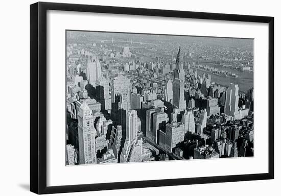 New York City In Winter III-British Pathe-Framed Giclee Print