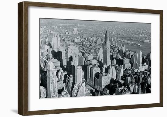 New York City In Winter III-British Pathe-Framed Giclee Print