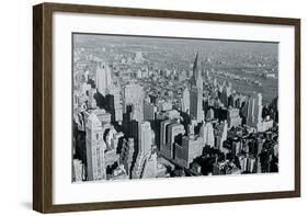 New York City In Winter III-British Pathe-Framed Giclee Print