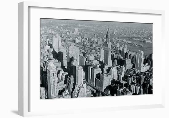 New York City In Winter III-British Pathe-Framed Giclee Print