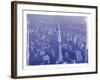 New York City In Winter IV In Colour-British Pathe-Framed Giclee Print