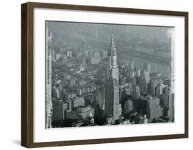 New York City In Winter IV-British Pathe-Framed Giclee Print