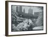 New York City In Winter IX-British Pathe-Framed Giclee Print