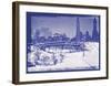 New York City In Winter V In Colour-British Pathe-Framed Giclee Print