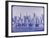 New York City In Winter VI In Colour-British Pathe-Framed Giclee Print