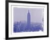 New York City In Winter VII In Colour-British Pathe-Framed Giclee Print