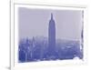 New York City In Winter VII In Colour-British Pathe-Framed Giclee Print