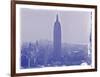 New York City In Winter VII In Colour-British Pathe-Framed Giclee Print