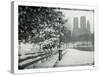 New York City In Winter VIII-British Pathe-Stretched Canvas