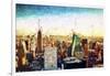 New York City IV - In the Style of Oil Painting-Philippe Hugonnard-Framed Giclee Print