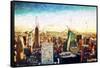 New York City IV - In the Style of Oil Painting-Philippe Hugonnard-Framed Stretched Canvas