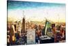 New York City IV - In the Style of Oil Painting-Philippe Hugonnard-Stretched Canvas