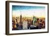 New York City IV - In the Style of Oil Painting-Philippe Hugonnard-Framed Giclee Print