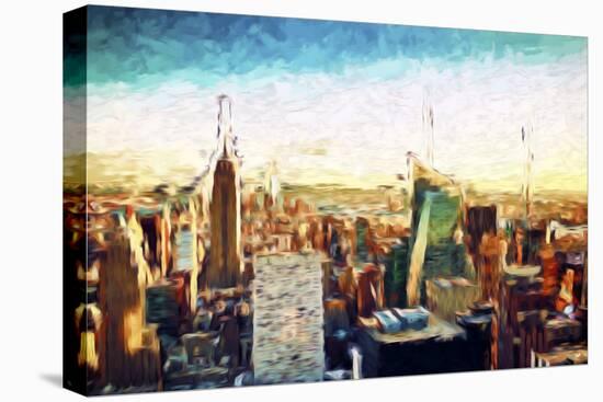 New York City IV - In the Style of Oil Painting-Philippe Hugonnard-Stretched Canvas