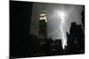 New York City - Lightning Storm-Trends International-Mounted Poster