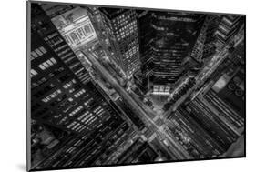 New York City Looking Down-Bruce Getty-Mounted Photographic Print